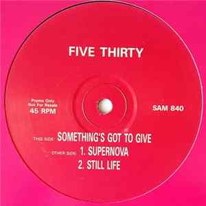 Five Thirty - Supernova Album