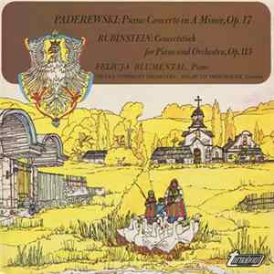 Paderewski, Rubinstein - Piano Concerto In A Minor, Op. 17 / Concertstück For Piano And Orchestra, Op. 113 Album