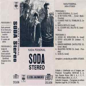 Soda Stereo - Nada Personal Album
