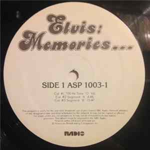 Elvis Presley - Elvis: Memories... Album