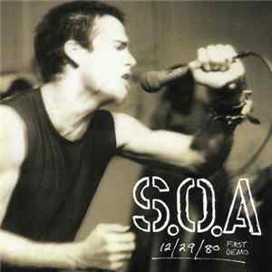 S.O.A - First Demo 12/29/80 Album