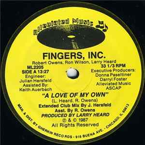 Fingers, Inc. - A Love Of My Own Album