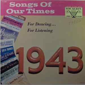 Bob Grant And His Orchestra - Songs Of Our Times 1943 Album
