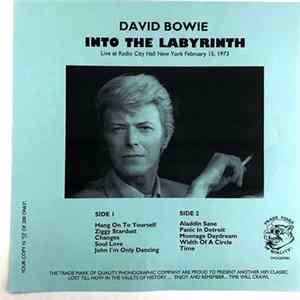 David Bowie - Into The Labyrinth Album