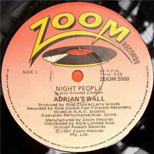Adrian's Wall - Night People Album