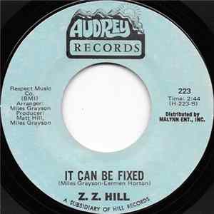 Z.Z. Hill - You Better Take Time / It Can Be Fixed Album