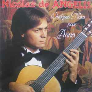 Nicolas De Angelis - Quelques Notes Pour Anna Album