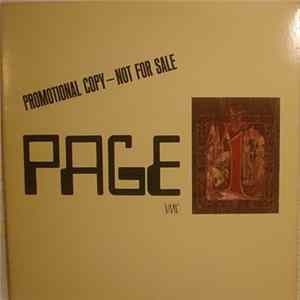 The Gene Page Orchestra - Page 1 Album