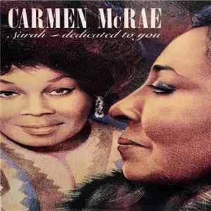 Carmen McRae - Sarah - Dedicated To You Album