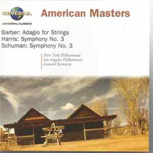 Barber, Harris, Schuman, Leonard Bernstein - American Masters Album