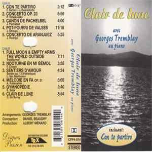 Georges Tremblay - Clair De Lune Album