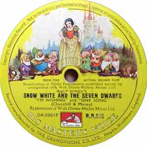 Snow White And The Seven Dwarfs - I Am Wishing And One Song / Whistle While You Work Album