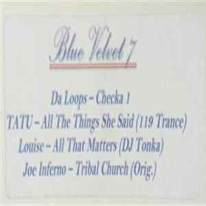 Various - Blue Velvet 7 Album