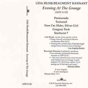 Lida Husik / Beaumont Hannant - Evening At The Grange Album