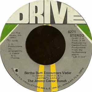 The Jimmy Castor Bunch - Bertha Butt Encounters Vadar Album