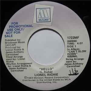 Lionel Richie - Hello Album