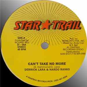 Derrick Lara & Nardo Ranks - Can't Take No More Album