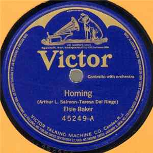 Elsie Baker / Lambert Murphy - Homing / Sylvia Album