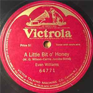 Evan Williams - A Little Bit O' Honey Album