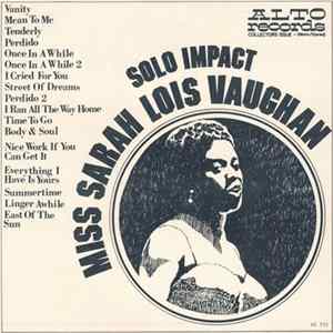 Miss Sarah Lois Vaughan - Solo Impact Album