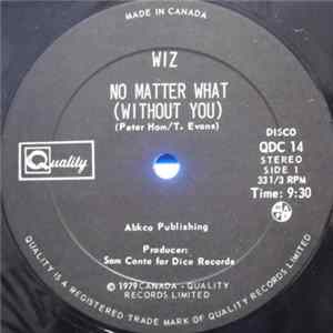 Wiz - No Matter What (Without You) Album