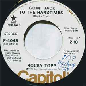 Rocky Topp - Goin' Back To The Hardtimes / It Might As Well Have Rained Album