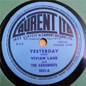 Vivian Lane and The Gadabouts - Yesterday / I've Got You Under My Skin Album