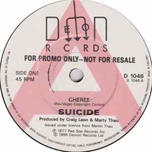 Suicide - Cheree Album