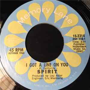 Spirit - I Got A Line On You / 1984 Album