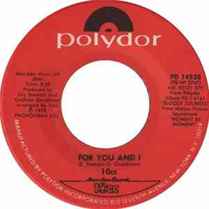 10cc - For You And I Album