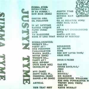 Justyn Tyme - Summah Tyme Album