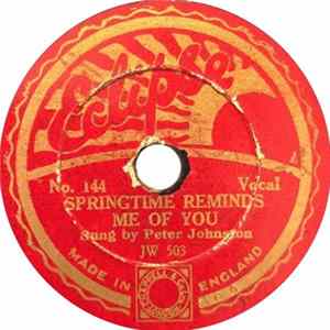 Peter Johnson / Carol Porter - Springtime Reminds Me Of You / You Stole The Key To My Heart Album