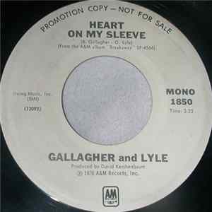 Gallagher & Lyle - Heart On My Sleeve Album