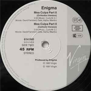 Enigma - Mea Culpa Part II Album