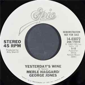 Merle Haggard / George Jones - Yesterday's Wine Album