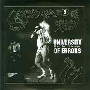 Daevid Allen - University Of Errors - Live In Chicago Album
