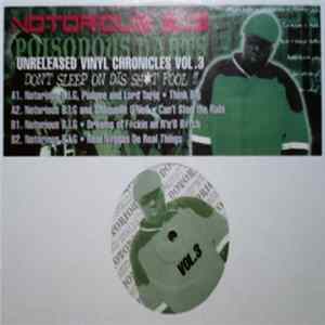 Notorious B.I.G - Unreleased Vinyl Chronicles Vol.3 Album