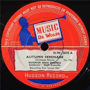 Hilversum Radio Ensemble - Autumn Serenade Album