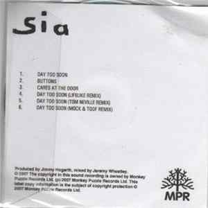 Sia - Day Too Soon Album