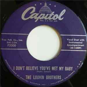 The Louvin Brothers - I Don't Believe You've Met My Baby / In The Middle Of Nowhere Album