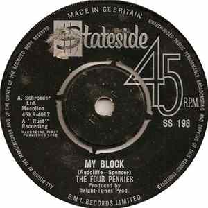 The Four Pennies - My Block / Dry Your Eyes Album