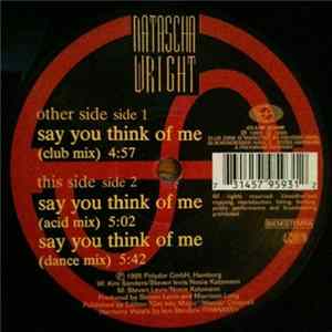 Natascha Wright - Say You Think Of Me Album