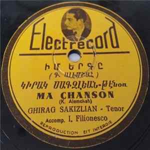 Ghirag Sakizlian - Ma Chanson / L'Air De Saro Album