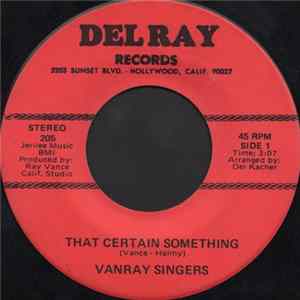 Vanray Singers - That Certain Something Album