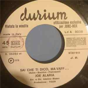 Joe Alaria / Giorgio Moroder - Sai Che Ti Dico, Ma Vaff.../ (Theme From) Midnight Express Album