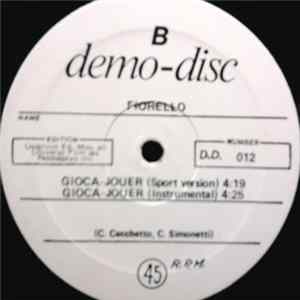 Fiorello - Gioca-Jouer (Versione '89) Album