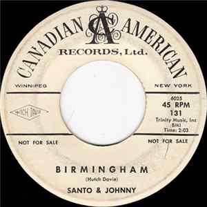 Santo & Johnny - Birmingham Album