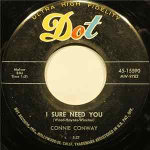 Connie Conway - I Sure Need You Album