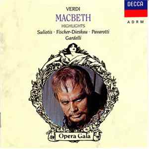 Verdi, Fischer-Dieskau, Souliotis, Pavarotti, London Philharmonic Orchestra, Lamberto Gardelli - Macbeth Highlights Album
