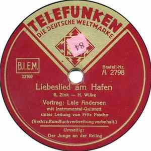 Lale Andersen - Liebeslied Am Hafen / Der Junge An Der Reling Album